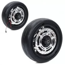 Колесо M 6307-F-EVA WHEEL переднє, до мотоциклу M 6307, ширина 9,5см, діам.31,5см