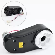 Редуктор у зборі з мотором M 5103-GEAR BOX для джипа M 5103, 12V, RPM18000, отвір під вісь 12мм, довжина