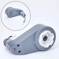 Редуктор в сборе с мотором M 6075-GEAR к джипу М 6075, 24V, RPM12000, отверстие под ось 12мм, длина