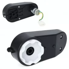 Редуктор у зборі з мотором M 6410-GEAR BOX до джипу M 6410, 12V, RPM15000, отвір під вісь 10мм, довжина 17см