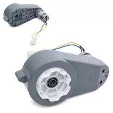 Редуктор в сборе с мотором M 6481-GEAR к джипу M 6481, 24V, RPM 12000, отверстие под ось12мм, длина 19см