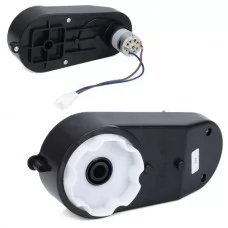 Рульовий редуктор M 6038-ST GEAR до трактору M 6038, 12V, RPM8000, отвір під вісь 10мм, довжина 17см