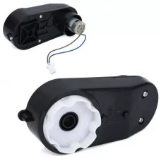 Рульовий редуктор M 6310 ST-GEAR до машини M 6310, 12V, RPM6000, отвір під вісь 12мм, довжина 17см